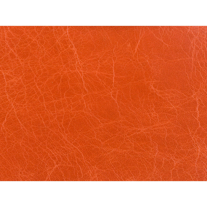 L-Haute-Flame by Kravet Couture Designer Fabric LEATHER - 100% Italy Horizontal: and Vertical: - Swanky Fabrics -