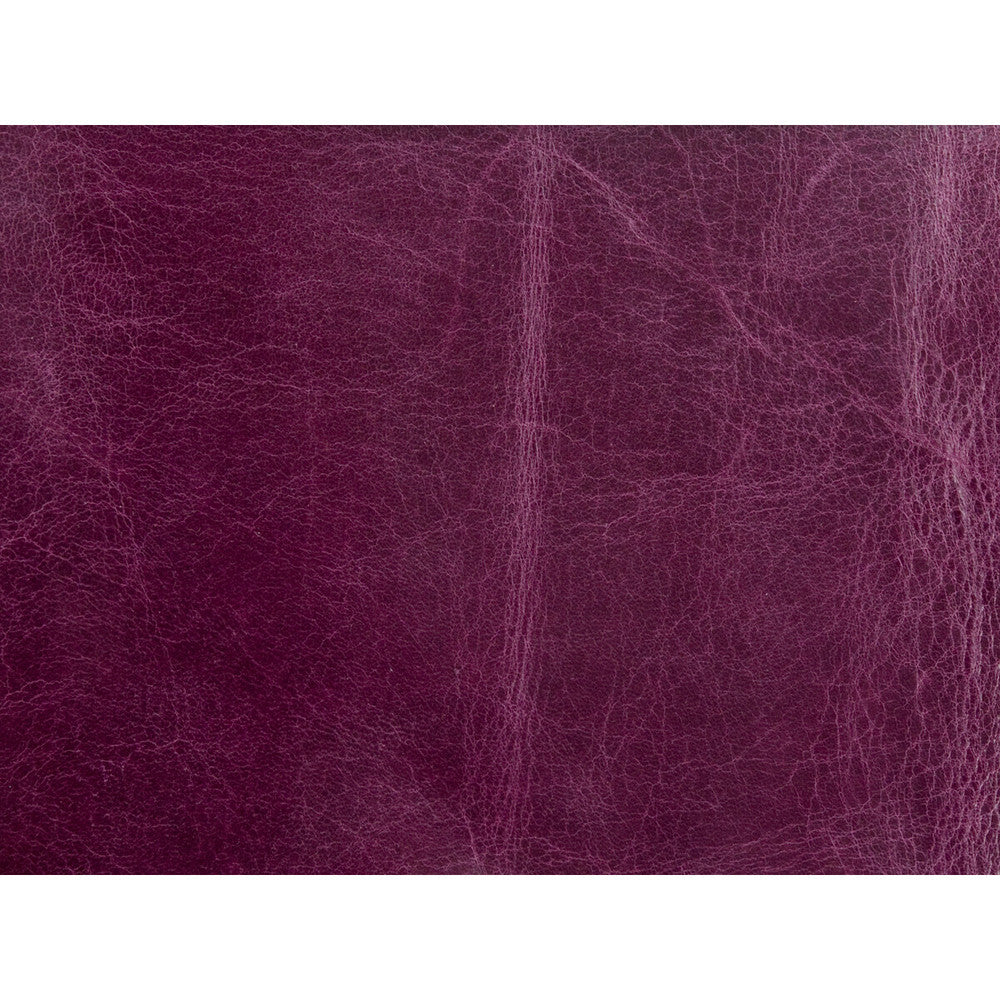 L-Haute-Plum by Kravet Couture Designer Fabric LEATHER - 100% Italy Horizontal: and Vertical: - Swanky Fabrics -