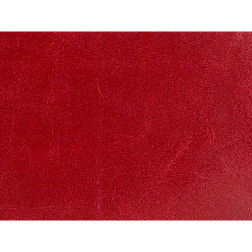 L-Haute-Red by Kravet Couture Designer Fabric - LEATHER - 100% Italy - Horizontal: - and Vertical: - - - Swanky Fabrics -