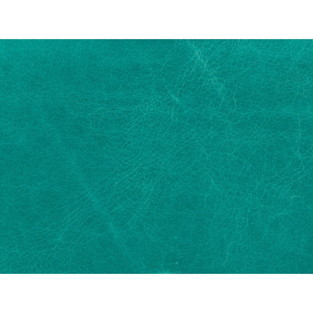 L-Haute-Turquoise by Kravet Couture Designer Fabric - LEATHER - 100% Italy - Horizontal: - and Vertical: - - - Swanky Fabrics -