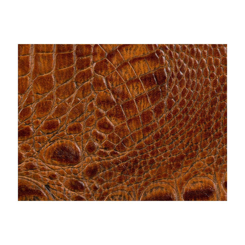 L-Madrid-Spice by Kravet Couture Designer Fabric - LEATHER - 100% Brazil - Horizontal: - and Vertical: - - - Swanky Fabrics -