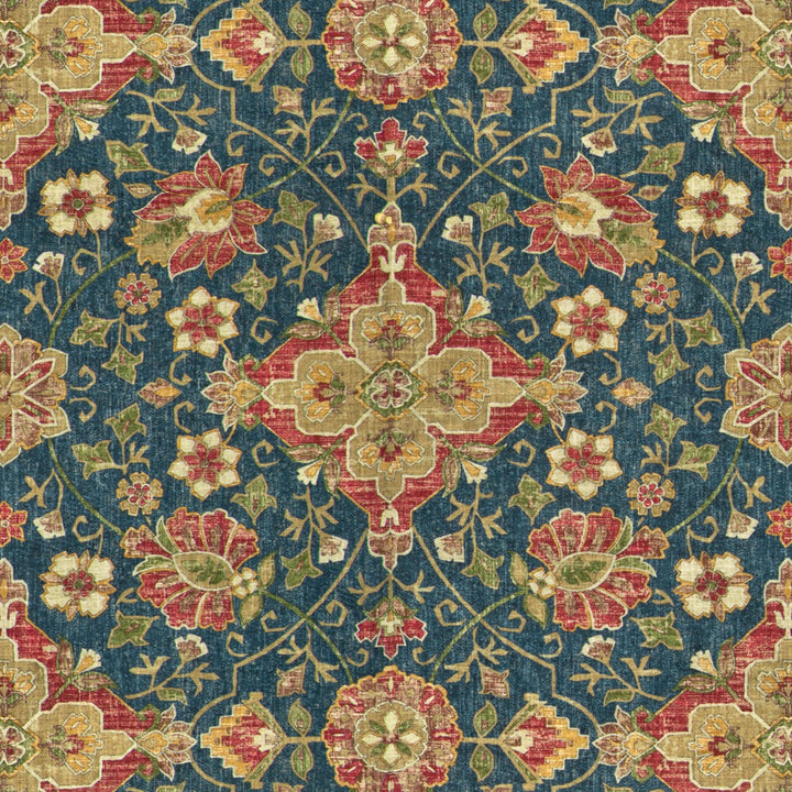 Lady 2 Cobalt by Stout Designer Fabric RAINBOW LIBRARY OCEAN/FEDERAL 55%LIN 45%SVI SOUTH KOREA FLAME RETARDANT-U.F.A.C. CLASS 1 CATB 117-2013 WYZENBEEK 12 000 DOUBLE RUB WEAR TEST (MEDIUM DUTY) Horizontal: 27 and Vertical: 24 56 in - Swanky Fabrics -