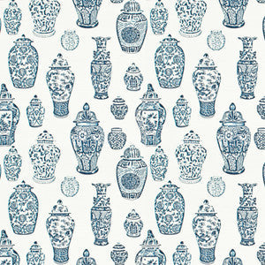 Aoc Fabric Lainey 1 Blue/White