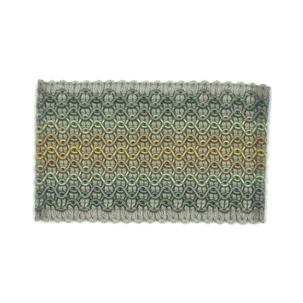 Laminia 3 Bayberry by Stout Trim Stout Trim Laminia 3 BayberryTrim NEW WORLD TRIM VOLUME II CHINA </p><p>Repeat: H: 0.000, V: 0.000 2.13 in - Fabric Carolina -
