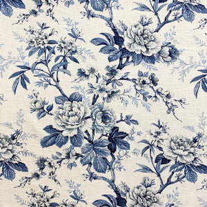 Magnolia Fabric Lamore Bluechina