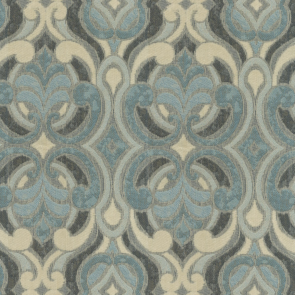 Ogee 34 Breeze by ABBEYSHEA Designer Fabric N/A 100% Polyester China 25,000 Double Rubs </p><p>Repeat: Horizontal: and Vertical: 55" (140 cm) - Swanky Fabrics -