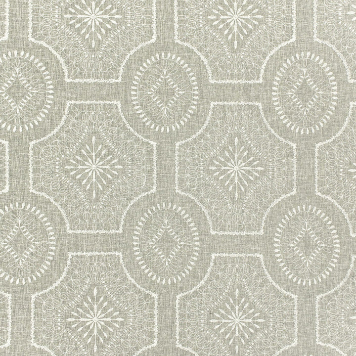 Lapointe 2 Pewter by Stout Designer Fabric COLOR MY WINDOW SMOKE/CHARCOAL 64%POL 36%COT %PEMB INDIA Horizontal: 8.750 and Vertical: 8.750 51 in - Swanky Fabrics -