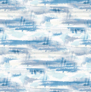 Lawton Aquatic by Norbar Designer Fabric PRISM CARNIVAL 100% COTTON KOREA 26 3/4"V 26 3/4"H 54 - Swanky Fabrics -