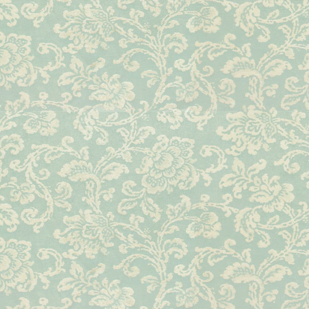 Layla 2 Mist by Stout Designer Fabric Rainbow Library Aquamarine/Seacrest 73% Spun Viscose 27% Polyester CHINA CATB 117-2013 WYZENBEEK 50 000 DOUBLE RUB WEAR TEST (HEAVY DUTY) Horizontal: 29.75 and Vertical: 30 55 in - Swanky Fabrics -