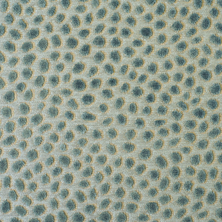 Cosma Teal/Aqua by Baker Lifestyle Designer Fabric FOXWOOD POLYESTER - 50%;VISCOSE - 50% Belgium HEAVY Horizontal: - and Vertical: - 53.978 - Swanky Fabrics -