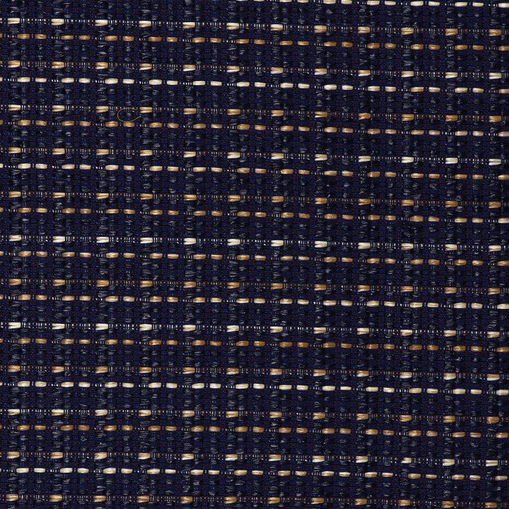 Mauregato Navy by Gaston Y Daniela Designer Fabric LORENZO CASTILLO V COTTON - 54%;POLYAMIDE - 28%;POLYESTER - 18% Italy HEAVY Horizontal: 1.18 and Vertical: 1.18 54.33 - Swanky Fabrics -