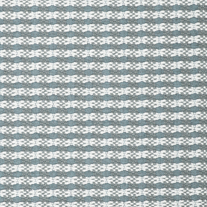 Bermudo Azul/Blanco by Gaston Y Daniela Fabric Gaston Y Daniela Fabric Bermudo Azul/BlancoFabric LORENZO CASTILLO V COTTON - 42%;VISCOSE - 39%;POLYESTER - 13%;LINEN - 6% Italy </p><p>Repeat: H: 1.2, V: 8 56 - Fabric Carolina -