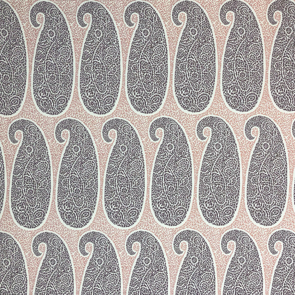 Yaiza Rosa/Berenjena by Gaston Y Daniela Designer Fabric LORENZO CASTILLO V VISCOSE - 70%;COTTON - 30% India MEDIUM Horizontal: 14 and Vertical: 33 54 - Swanky Fabrics -