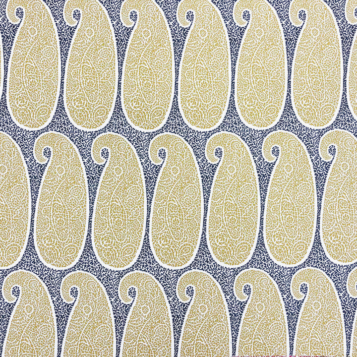Yaiza Antracita/Ocre by Gaston Y Daniela Designer Fabric LORENZO CASTILLO V VISCOSE - 70%;COTTON - 30% India MEDIUM Horizontal: 14 and Vertical: 33 54 - Swanky Fabrics -