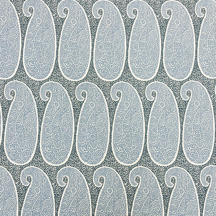 Yaiza Azul by Gaston Y Daniela Designer Fabric LORENZO CASTILLO V VISCOSE - 70%;COTTON - 30% India MEDIUM Horizontal: 14 and Vertical: 33 54 - Swanky Fabrics -