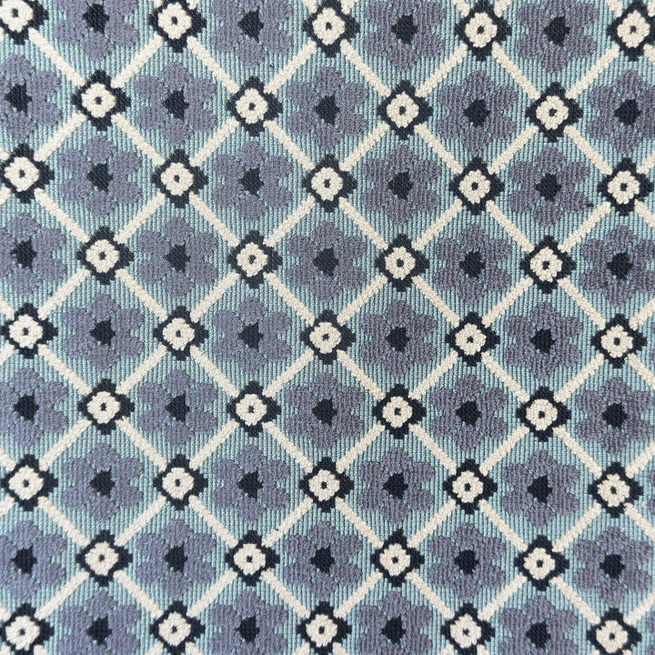Fruela Azul by Gaston Y Daniela Designer Fabric LORENZO CASTILLO V VISCOSE - 76%;POLYESTER - 24% India HEAVY Horizontal: 6.8 and Vertical: 2.32 55.11 - Swanky Fabrics -