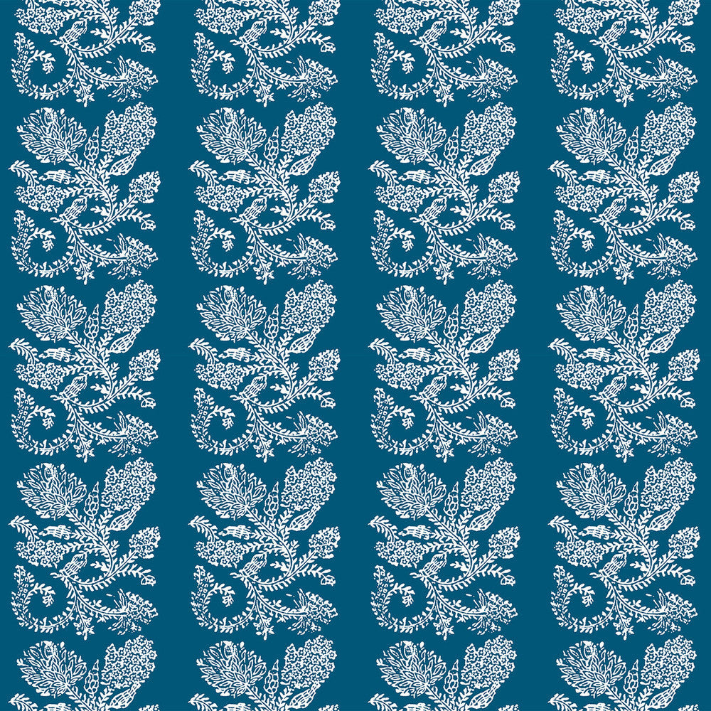 Camino Azul by Gaston Y Daniela Designer Fabric LORENZO CASTILLO V COTTON - 61%;LINEN - 39% Spain MEDIUM Horizontal: 7 and Vertical: 6.6 54 - Swanky Fabrics -