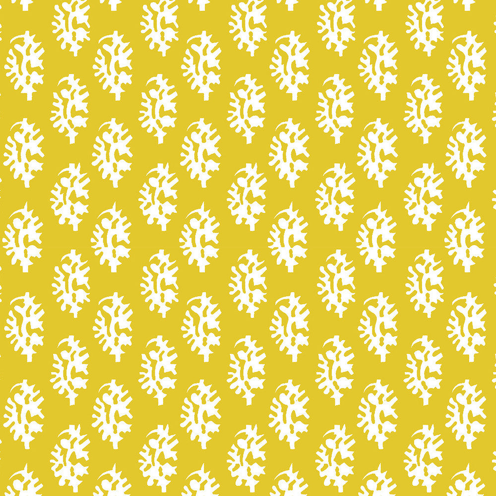 Seijo Amarillo by Gaston Y Daniela Designer Fabric LORENZO CASTILLO V COTTON - 61%;LINEN - 39% Spain MEDIUM Horizontal: 13.19 and Vertical: 3.7 54 - Swanky Fabrics -