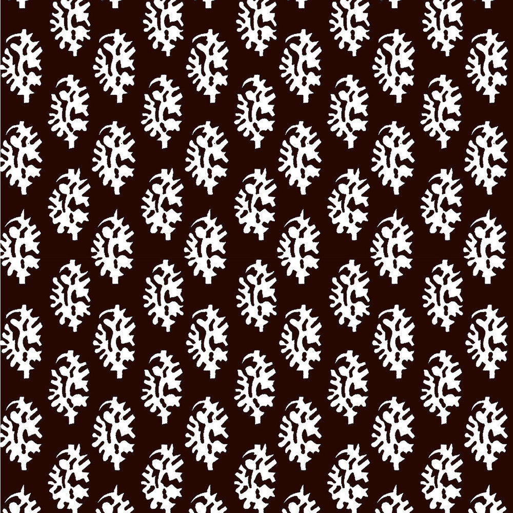 Seijo Chocolate by Gaston Y Daniela Designer Fabric LORENZO CASTILLO V COTTON - 61%;LINEN - 39% Spain MEDIUM Horizontal: 13.19 and Vertical: 3.7 54 - Swanky Fabrics -