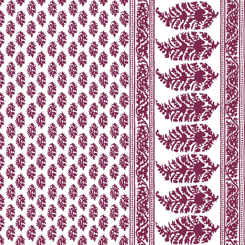 Aravaquita Burdeos by Gaston Y Daniela Designer Fabric LORENZO CASTILLO V COTTON - 61%;LINEN - 39% Spain MEDIUM Horizontal: 54 and Vertical: 5.7 54 - Swanky Fabrics -