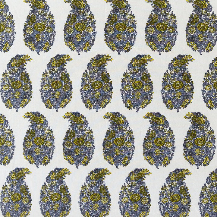 Tarsila Mostaza/Gris by Gaston Y Daniela Designer Fabric LORENZO CASTILLO V COTTON - 100% Spain HEAVY Horizontal: 2.44 and Vertical: 6.88 55.11 - Swanky Fabrics -