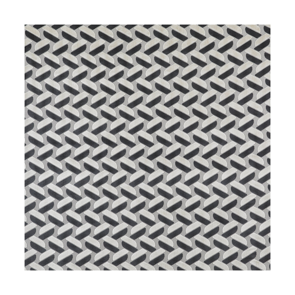 Juanin Crudo/Antracita by Gaston Y Daniela Designer Fabric LORENZO CASTILLO III VISCOSE - 56%;POLYESTER - 44% Belgium HEAVY Horizontal: 3.5 and Vertical: 4.75 55 - Swanky Fabrics -