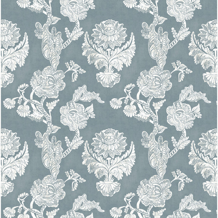 Chitina Azul Claro by Gaston Y Daniela Designer Fabric LORENZO CASTILLO IV VISCOSE - 67%;LINEN - 33% Spain MEDIUM Horizontal: 26.87 and Vertical: 26 54 - Swanky Fabrics -
