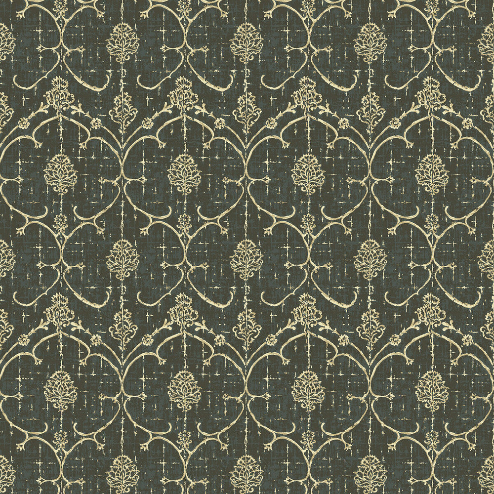 Lorenzo Gris by Gaston Y Daniela Designer Fabric LORENZO CASTILLO IV VISCOSE - 66%;LINEN - 22%;POLYESTER - 12% Italy HEAVY Horizontal: 13.79 and Vertical: 24.43 54 - Swanky Fabrics -