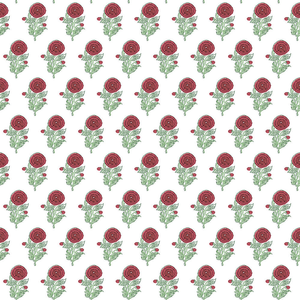 Plasencia Wp Rojo by Gaston Y Daniela Designer Wallcovering LORENZO CASTILLO V PAPER - 100% Spain Horizontal: 0 and Vertical: 10.4 20.8 - Swanky Fabrics -