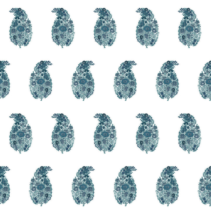 Tarsila Wp Azul by Gaston Y Daniela Designer Wallcovering LORENZO CASTILLO V PAPER - 100% Spain Horizontal: 0 and Vertical: 10.4 20.8 - Swanky Fabrics -