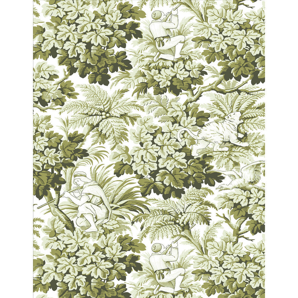 Vegacervera Wp Verde by Gaston Y Daniela Designer Wallcovering LORENZO CASTILLO V VINYL - 100% Italy Horizontal: 0 and Vertical: 27.5 27.5 - Swanky Fabrics -