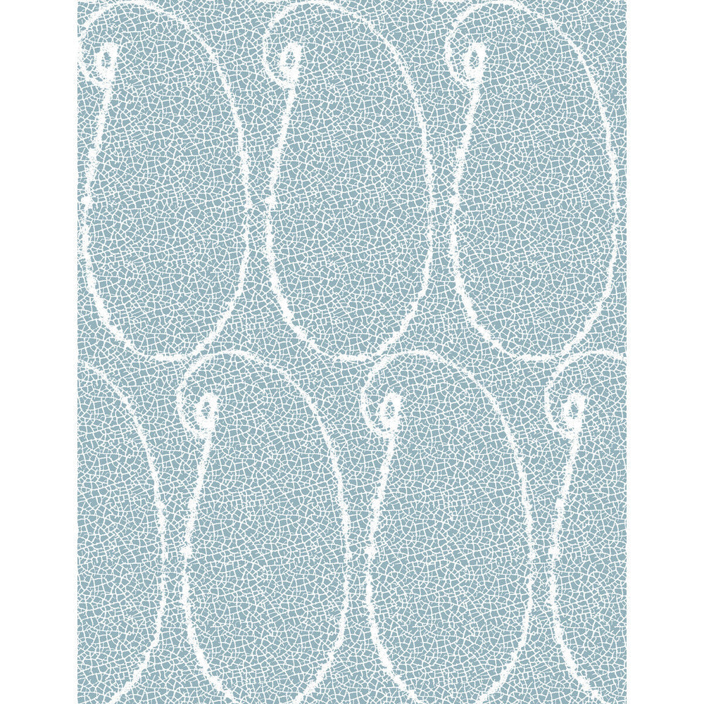 Benacantil Wp Azul by Gaston Y Daniela Designer Wallcovering LORENZO CASTILLO V VINYL - 100% Italy - Horizontal: 0 and Vertical: 35.4 27.5 - Swanky Fabrics -