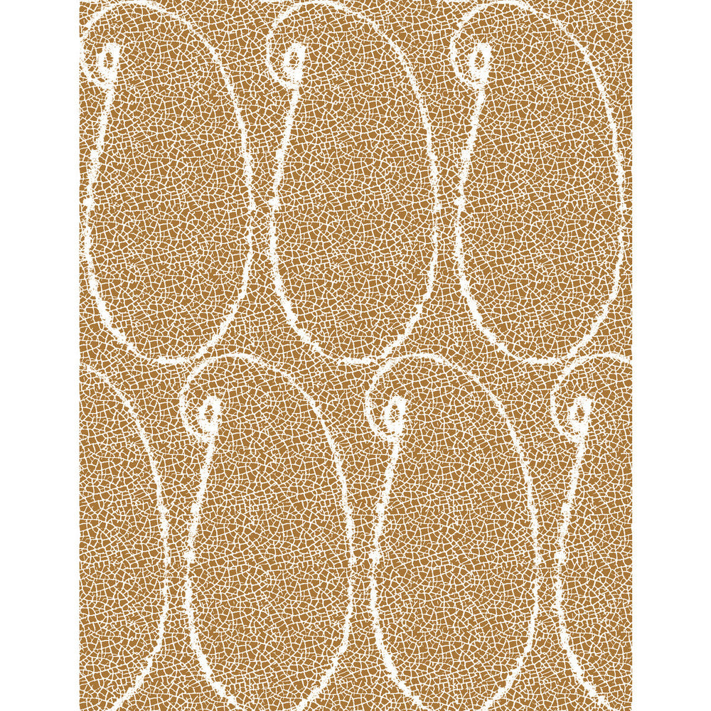 Benacantil Wp Ocre by Gaston Y Daniela Designer Wallcovering LORENZO CASTILLO V VINYL - 100% Italy Horizontal: 0 and Vertical: 35.4 27.5 - Swanky Fabrics -