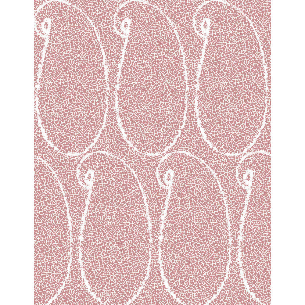 Benacantil Wp Rosa by Gaston Y Daniela Designer Wallcovering LORENZO CASTILLO V VINYL - 100% Italy Horizontal: 0 and Vertical: 35.4 27.5 - Swanky Fabrics -