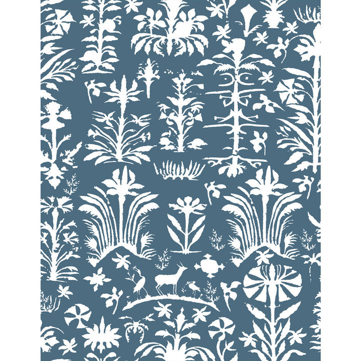 Salinas Wp Azul by Gaston Y Daniela Designer Wallcovering LORENZO CASTILLO V VINYL - 100% Italy Horizontal: 0 and Vertical: 33.8 27.5 - Swanky Fabrics -
