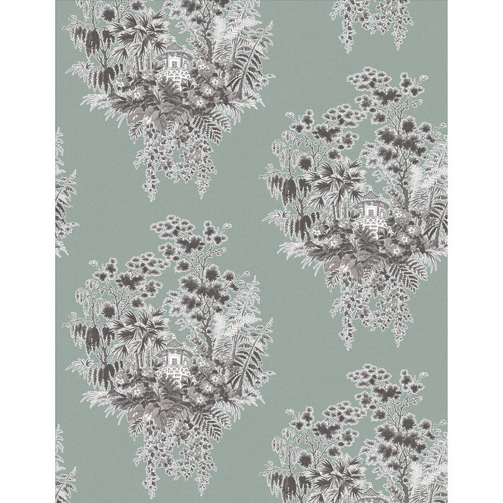 Valjunco Wp Gris Azulado by Gaston Y Daniela Designer Wallcovering LORENZO CASTILLO V VINYL - 100% Italy Horizontal: 0 and Vertical: 20.8 27.5 - Swanky Fabrics -