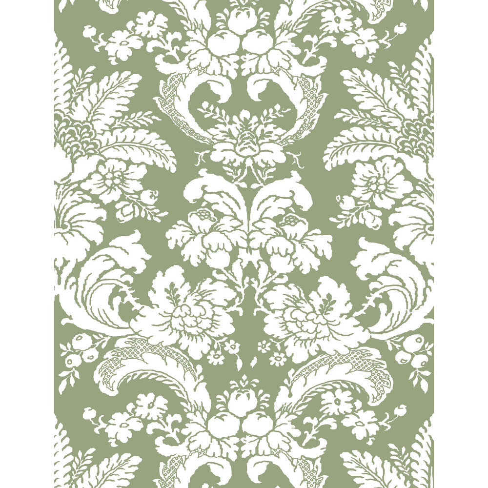 Grajal Wp Verde by Gaston Y Daniela Designer Wallcovering LORENZO CASTILLO V VINYL - 100% Italy - Horizontal: 0 and Vertical: 27.5 27.5 - Swanky Fabrics -