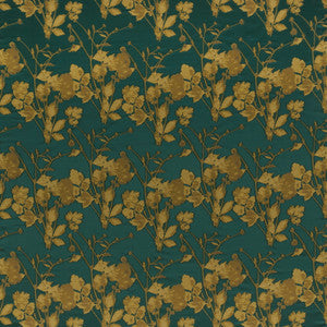 Marcus William Fabric Leaf 2 Evergreen