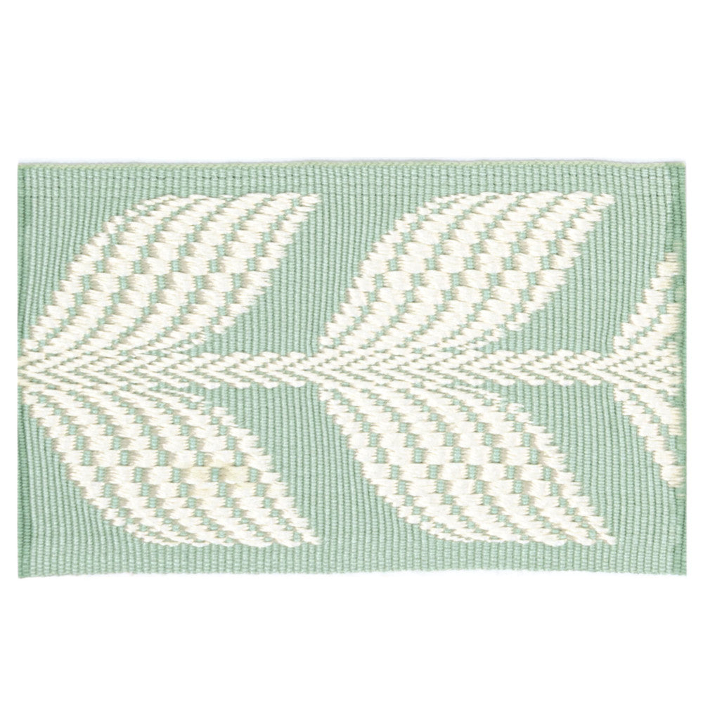 Lecanto 2 Seafoam by Stout Trim Stout Trim Lecanto 2 SeafoamTrim VISIONS OF COLOR TRIM 82%SVI 18%POL TURKEY </p><p>Repeat: H: 1.625, V: 0.000 2.25 in - Fabric Carolina -
