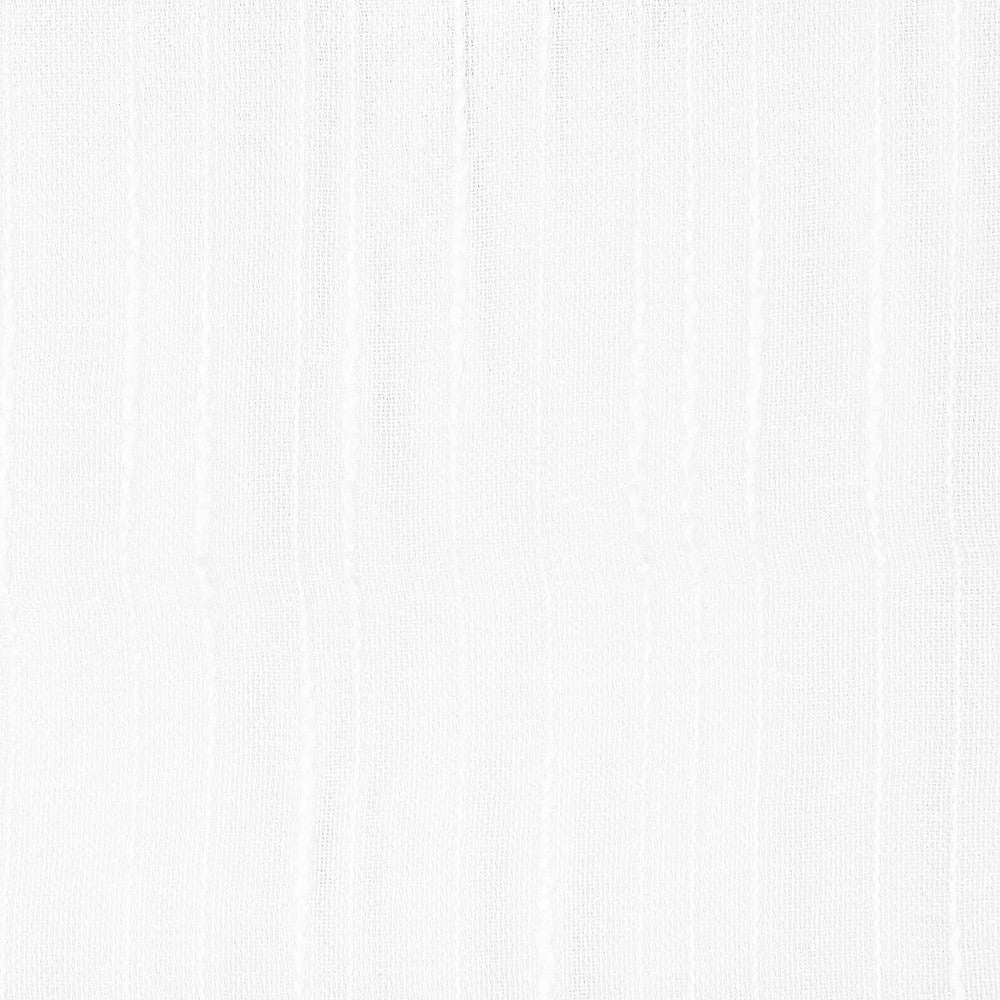 Lena 2 White by Stout Designer Fabric SHEER ESSENTIALS 100%POL %PEMB CHINA FLAME RETARDANT-N.F.P.A. 701 SMALL SCALE Horizontal: 0 and Vertical: 0 110 in - Swanky Fabrics -