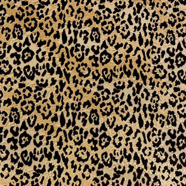 Leo Onyx by Magnolia Designer Fabric - 55 Cot, 45 Poly China 42000 Horizontal: 7.75 and Vertical: 13.5 56 - Swanky Fabrics -