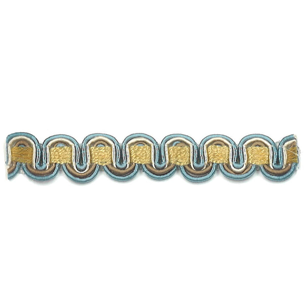 Lexington 13 Cornflower by Stout Trim Stout Trim Lexington 13 CornflowerTrim ART OF DESIGN TRIM-2 TAPES CHINA </p><p>Repeat: H: 0.000, V: 0.000 0.38 in - Fabric Carolina -
