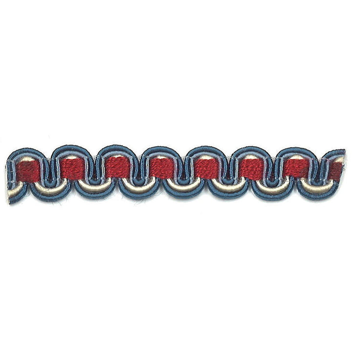 Lexington 19 Americana by Stout Designer Trim ART OF DESIGN TRIM-2 TAPES 100%SVI CHINA </p><p>Repeat: 0 0.38 in - Swanky Fabrics -