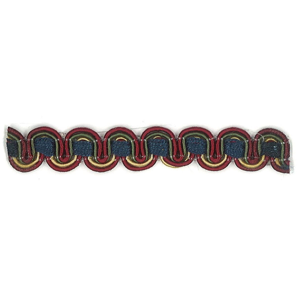 Lexington 21 Jewel by Stout Designer Trim ART OF DESIGN TRIM-2 TAPES 100%SVI CHINA </p><p>Repeat: 0 0.38 in - Swanky Fabrics -