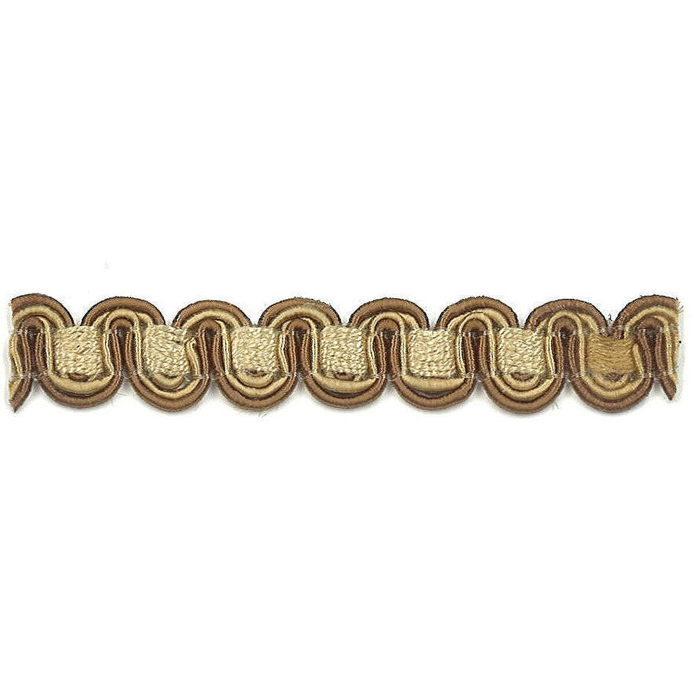 Lexington 24 Sand by Stout Designer Trim ART OF DESIGN TRIM-2 TAPES 100%SVI CHINA Horizontal: 0 and Vertical: 0 0.38 in - Swanky Fabrics -