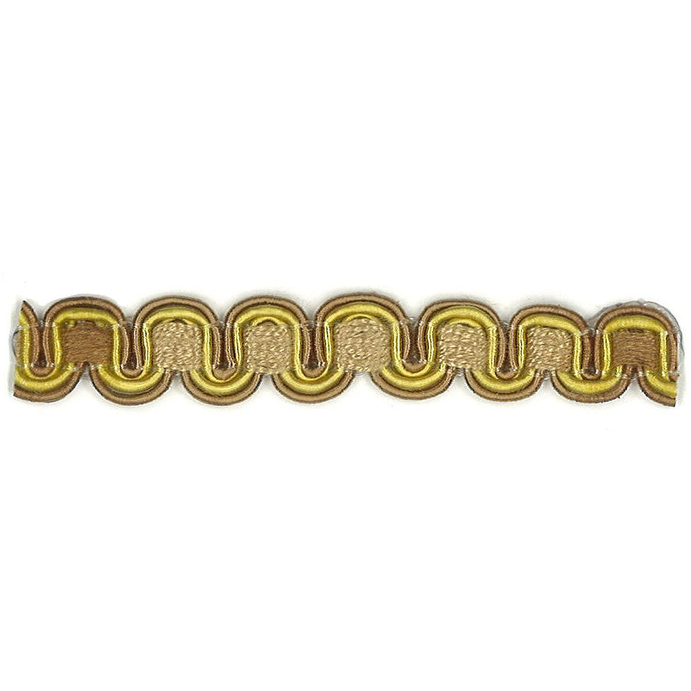 Lexington 29 Fawn by Stout Designer Trim ART OF DESIGN TRIM-2 TAPES 100%SVI CHINA </p><p>Repeat: 0 0.38 in - Swanky Fabrics -