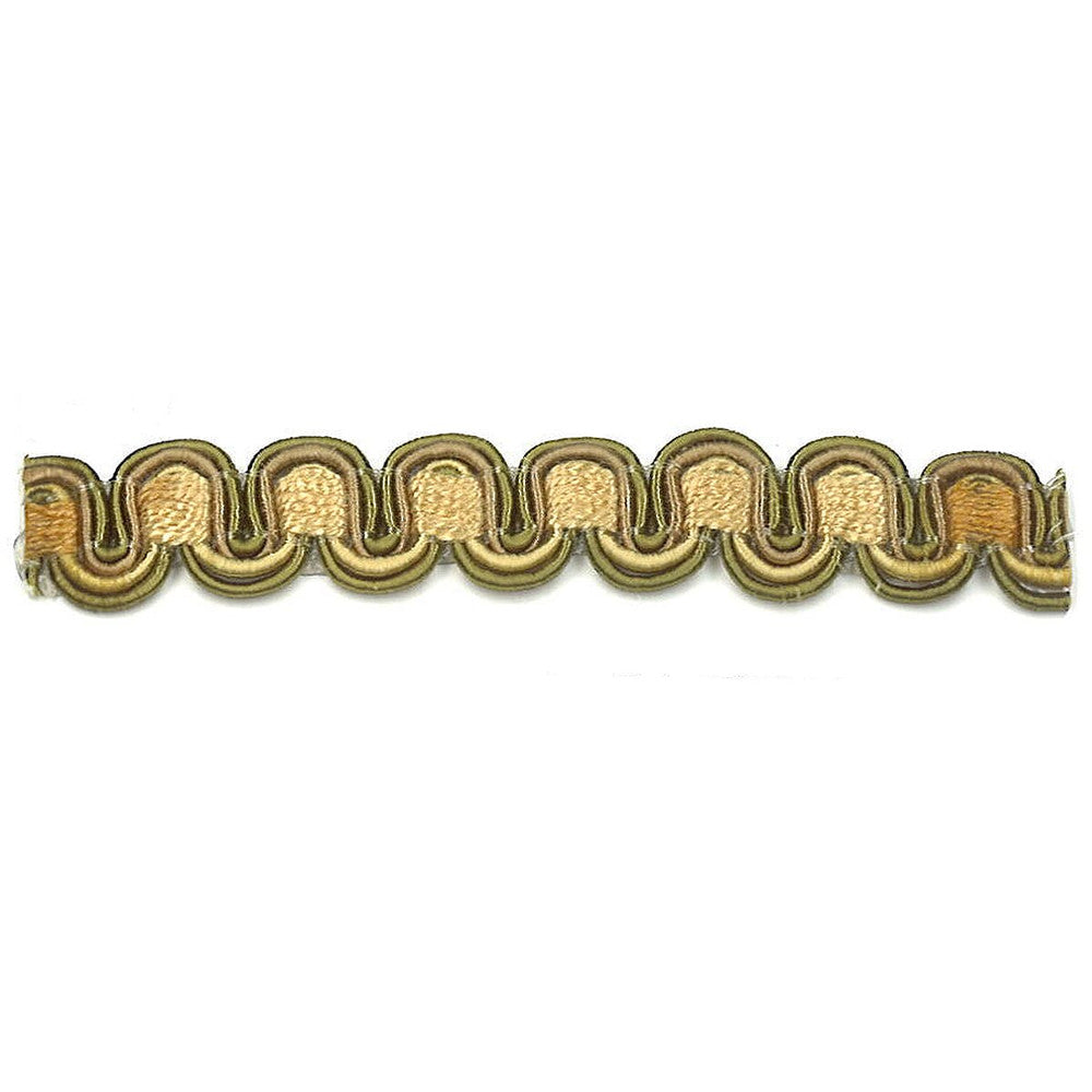 Lexington 32 Sagebrush by Stout Designer Trim ART OF DESIGN TRIM-2 TAPES 100%SVI CHINA Horizontal: 0 and Vertical: 0 0.38 in - Swanky Fabrics -