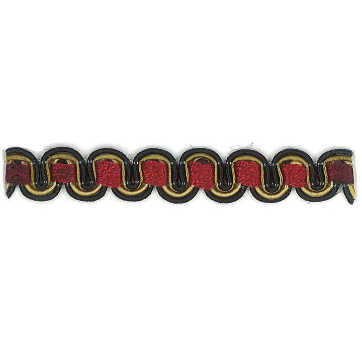Lexington 34 Morocco by Stout Designer Trim Art Of Design Trim-2 Tapes 100% Spun Viscose CHINA Horizontal: 0 and Vertical: 0 0.38 in - Swanky Fabrics -