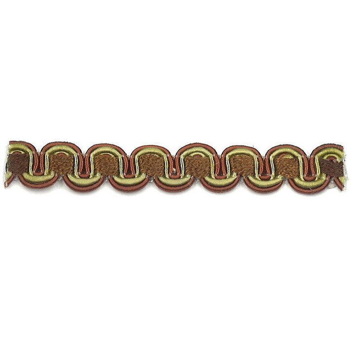 Lexington 38 Woodland by Stout Designer Trim ART OF DESIGN TRIM-2 TAPES 100%SVI CHINA </p><p>Repeat: 0 0.38 in - Swanky Fabrics -
