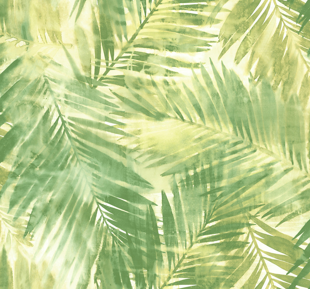 Kentmere Fern Green and Off-White LG90904 by Seabrook Designs Designer Wallpaper
